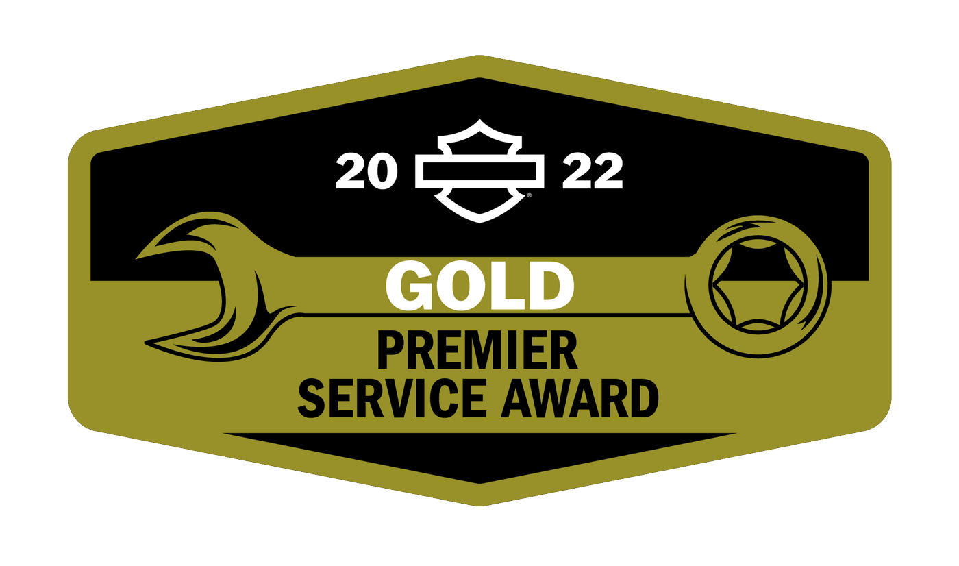 Harley-Davidson Gold Premier Service Award